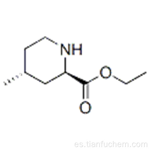Etil (2R, 4R) -4-metil-2-piperidinacarboxilato CAS 74892-82-3